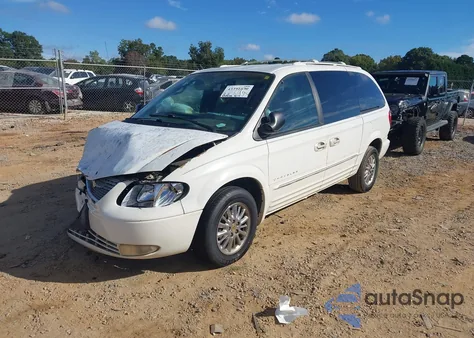 2001 Chrysler Town & Country Limited z USA, uszkodzony, nr VIN 2C8GP64L91R240266